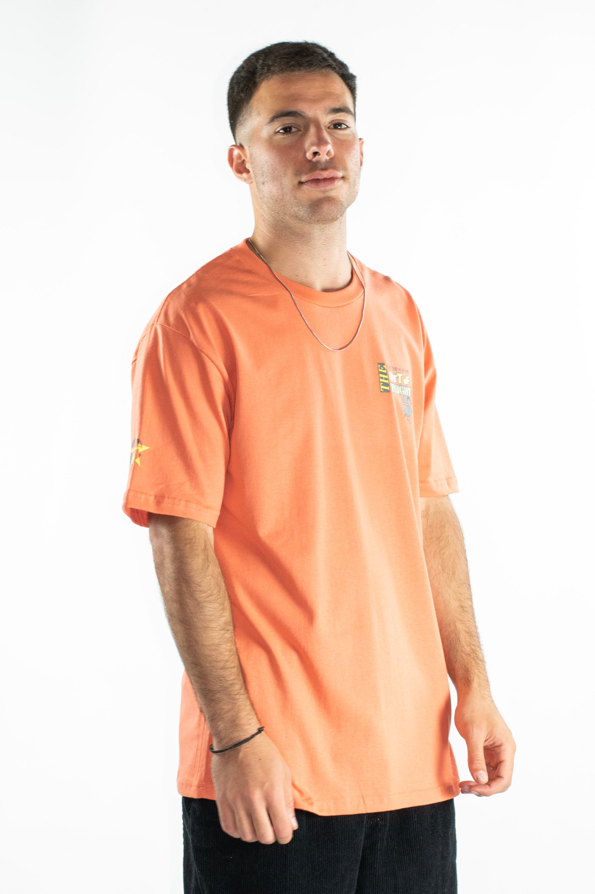 Original Men's T-Shirt Ocn Papaya Softy 017 - Soft Cotton Casual Tee for Everyday Wear, Gym & Outdoor Activities