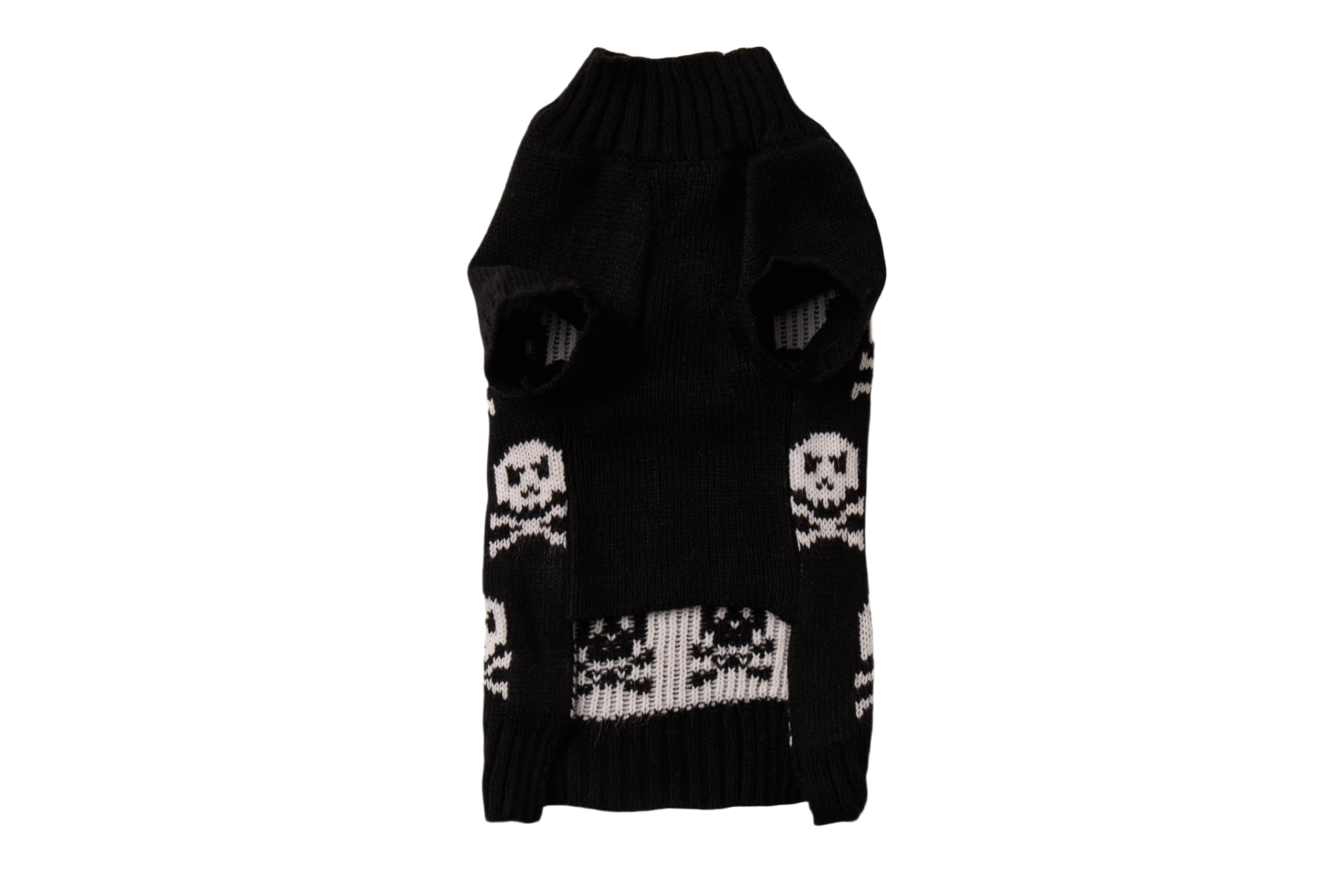 Lanyarco Skull Dog Sweater - Halloween Pet Costume for Medium & Large Dogs, X-Large (XL) 19