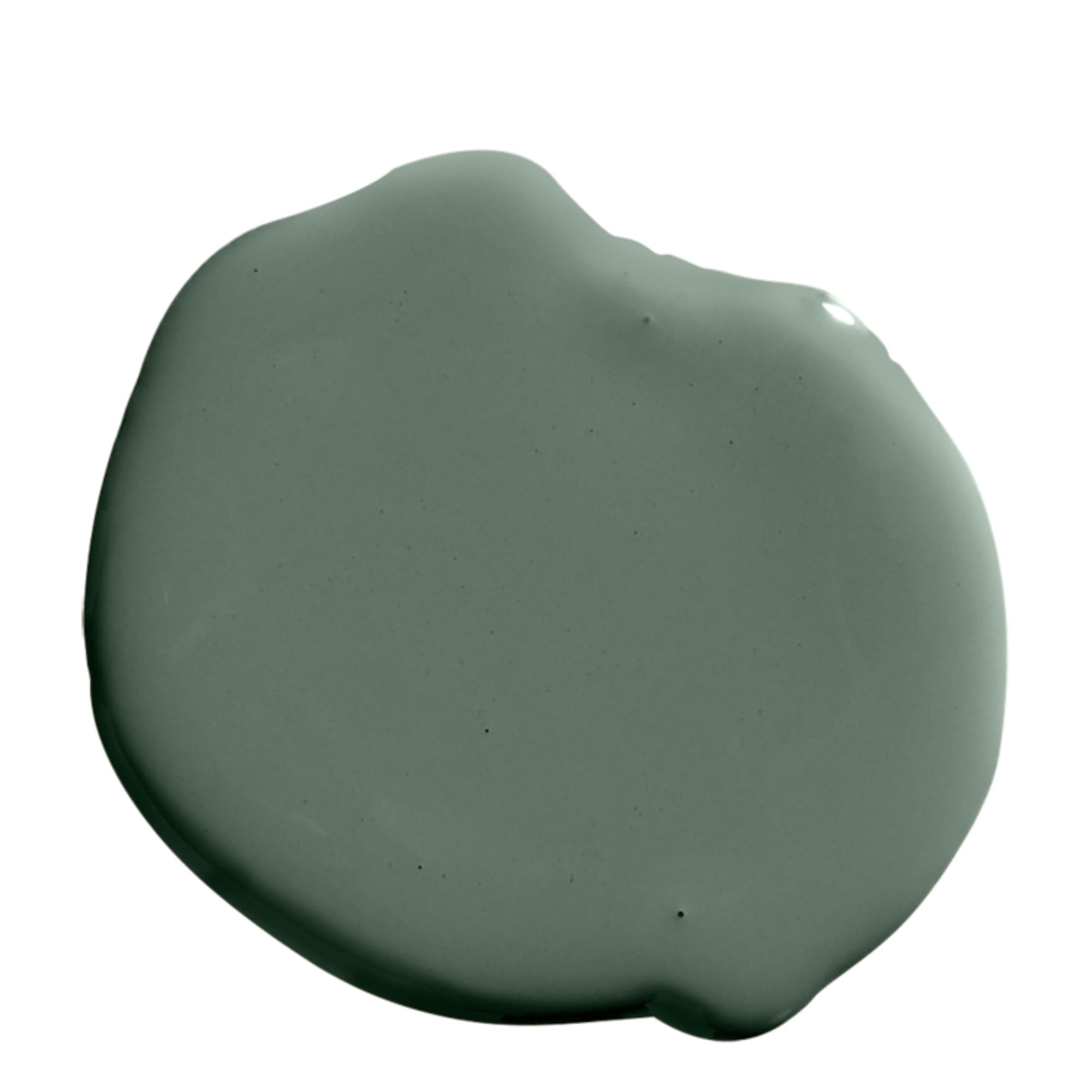 Premium Interior Paint - Standard Semi Matte, Low Sheen Finish | Self-Priming, Low VOC, Green Wise Certified | Dark Green with Blue Undertone (Weekend Upstate) | 0.5 Gallon | Perfect for Living Rooms, Bedrooms & Home Offices
