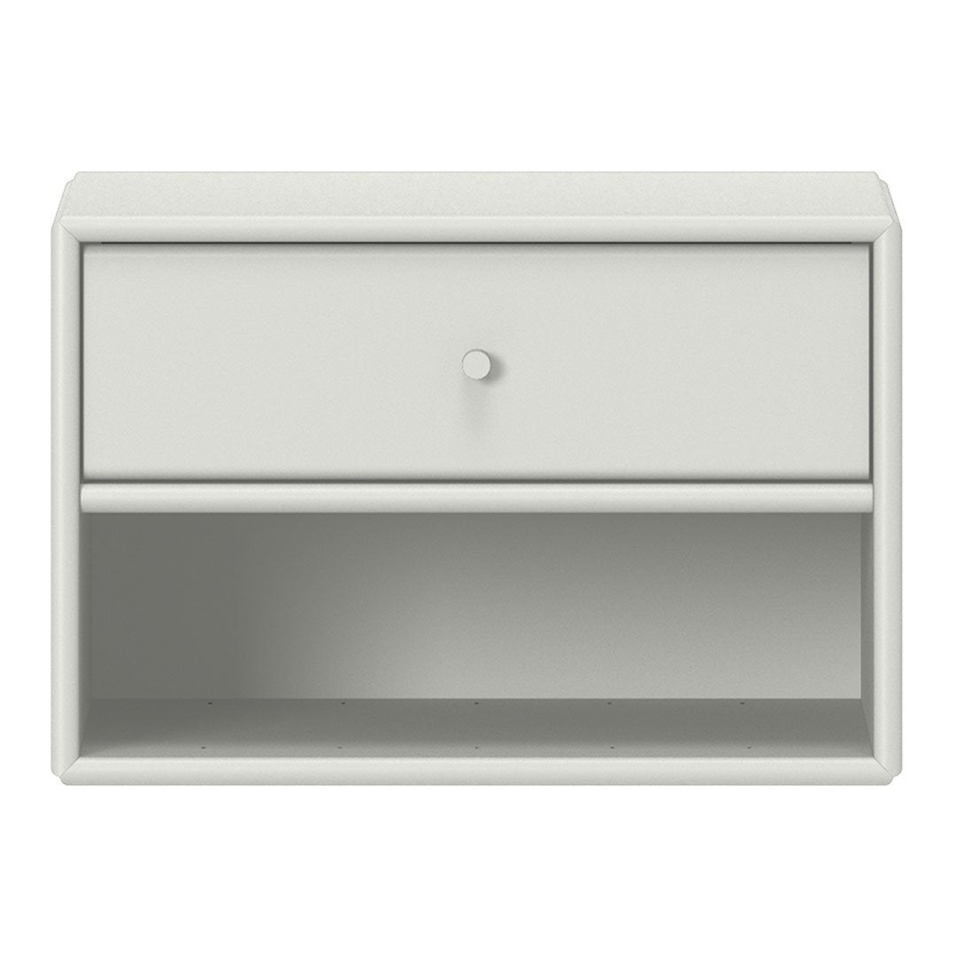 Modern Nightstand with USB Ports & Drawer - Compact Bedside Table for Small Spaces, Perfect for Bedrooms, Apartments, and Dorm Rooms