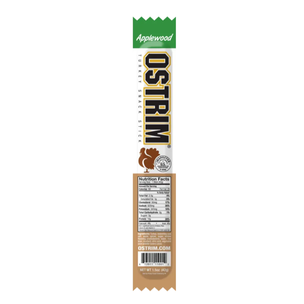 Ostrim Sticks - Premium Ostrich Meat Snacks | High Protein, Low Fat, Gluten-Free | Perfect for Keto, Paleo & Healthy On-the-Go Snacking