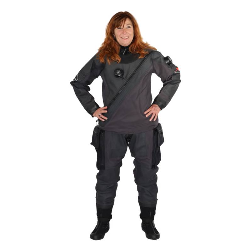 Scuba Force Xpedition SE Dry Suit for Cold Water Diving - Professional Thermal Protection for Scuba Divers & Underwater Explorers | Perfect for Deep Sea, Cave & Ice Diving Adventures