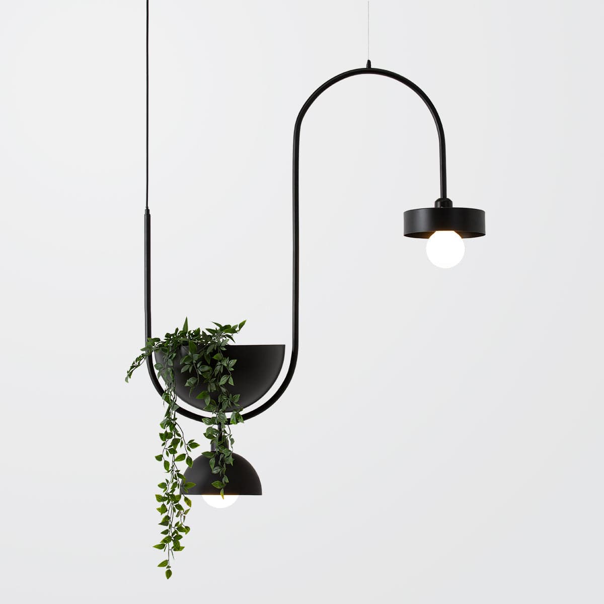 BELKI DUO Pendant Light - Modern Two-Light Hanging Fixture for Dining Room, Kitchen Island & Bedroom Lighting