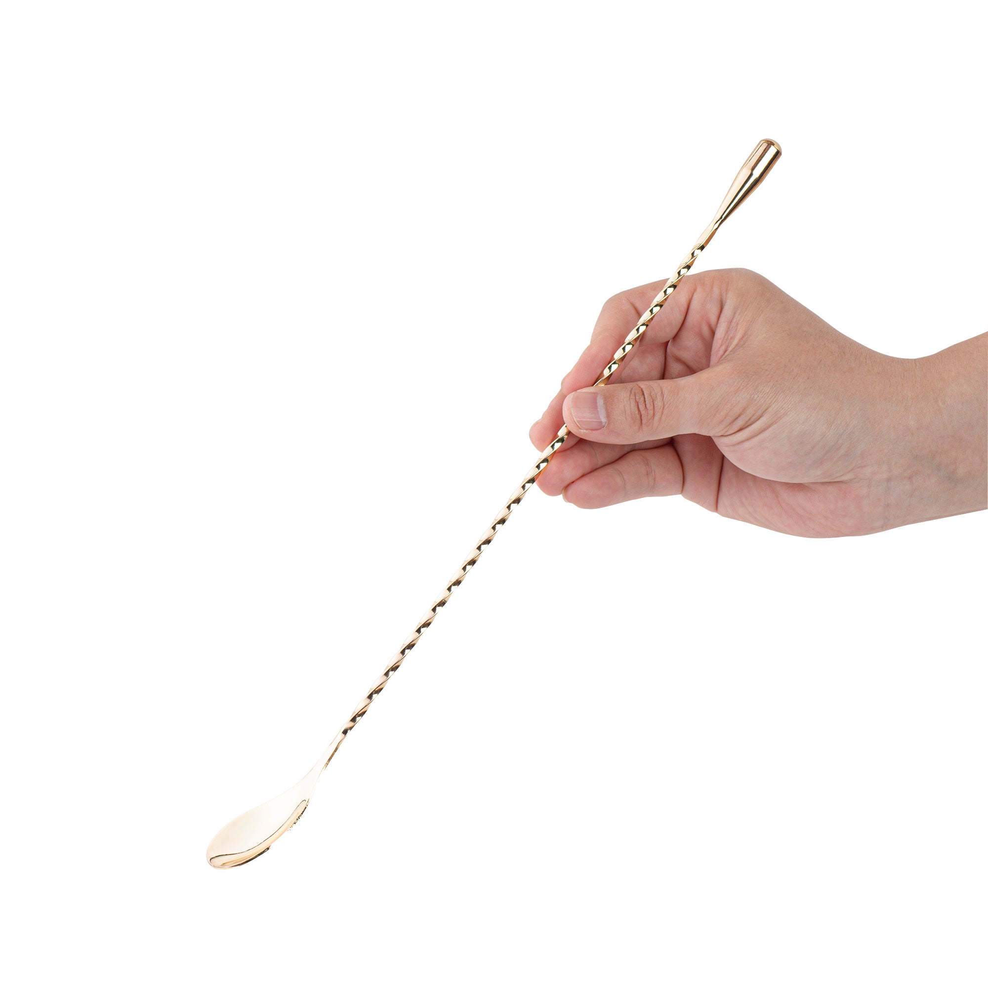 Premium Gold Plated Stainless Steel Belicoso Bar Spoon - 12