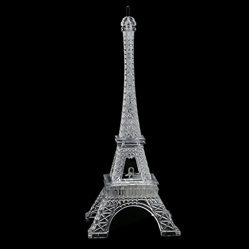 Romantic Eiffel Tower LED Night Light - Elegant Home Decor for Bedroom, Wedding, Anniversary Gift - Perfect for Creating a Cozy Ambiance