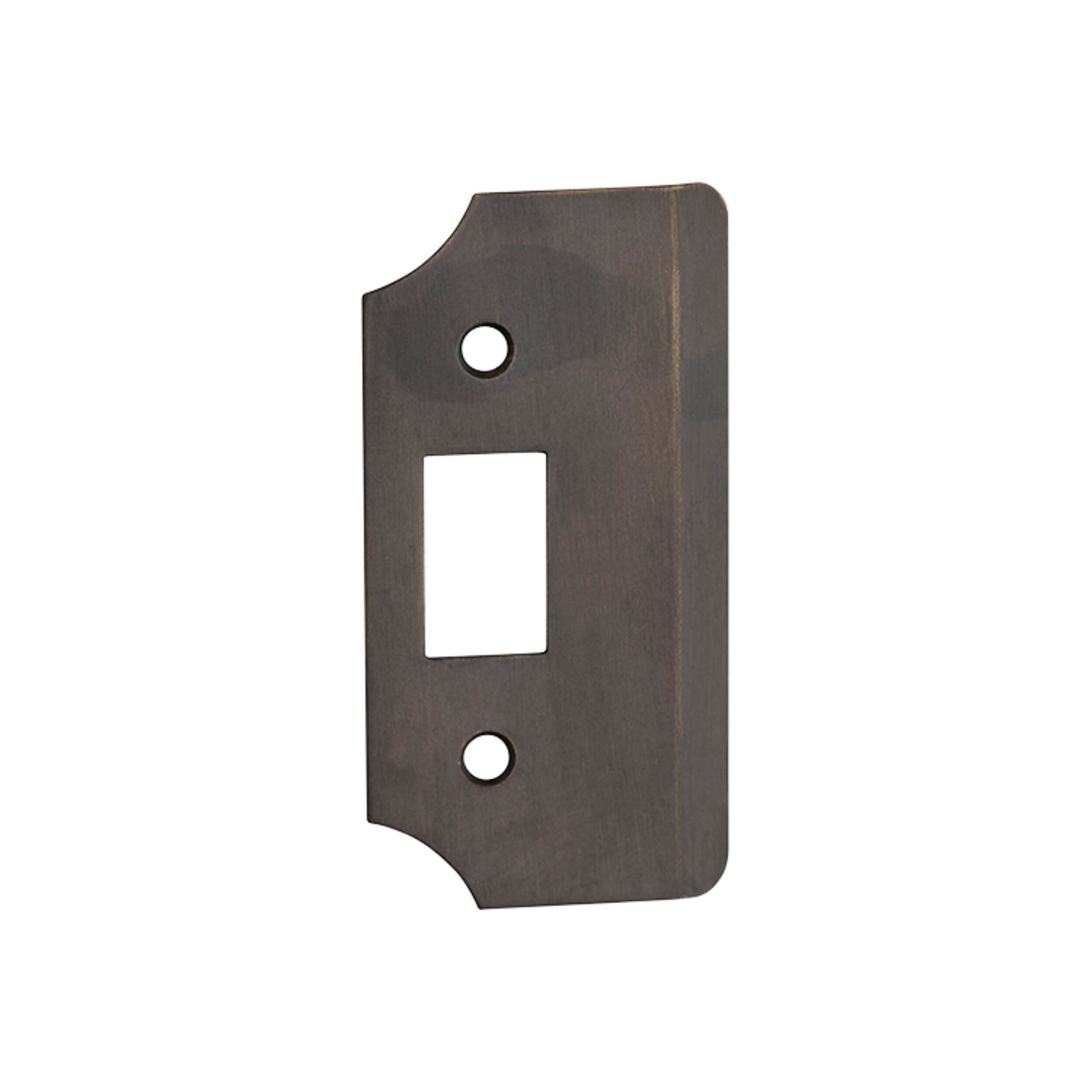 Universal Extension Plate Antique Brass 88x45mm - 2236 Rebate Kit for Cabinet Hardware & Furniture Repair | Perfect for Kitchen Cabinets, Drawers, and DIY Home Improvement Projects