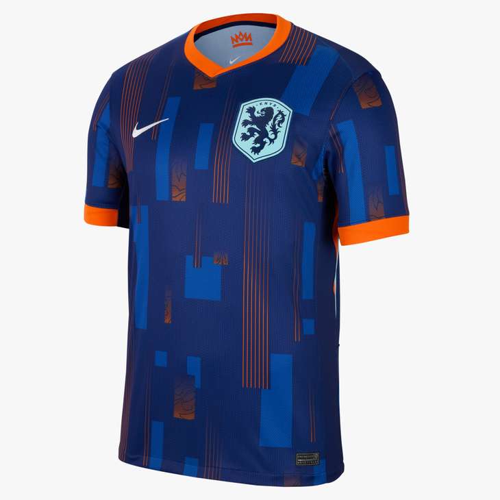 Nike Netherlands 2024/25 Away Men's Soccer Jersey - Authentic Football Shirt for Fans & Players - Perfect for Matchdays, Training & Casual Wear