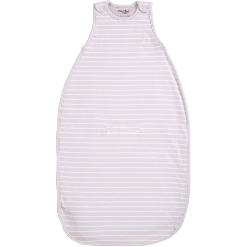 4 Season Ultimate Toddler Sleep Bag - Merino Wool & Organic Cotton for Babies 2-4 Years - Soft & Breathable Lilac Sleeping Sack for Nursery, Daycare & Travel