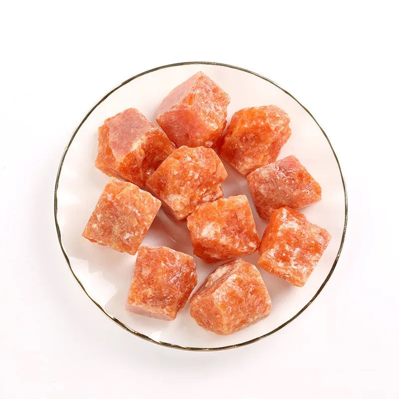 Natural Raw Sunstone Crystal - Bring Joy, Vitality & Positive Energy | Healing Stone for Meditation, Jewelry Making & Home Decor