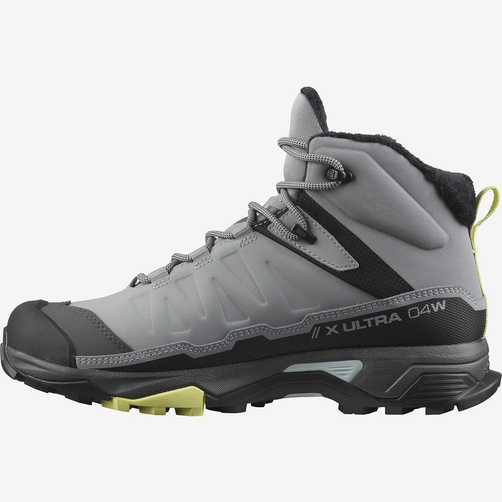 Salomon X Ultra Mid Winter Waterproof Hiking Boots for Women - Warm & Durable Snow Boots for Outdoor Adventures, Trail Running & Winter Hiking
