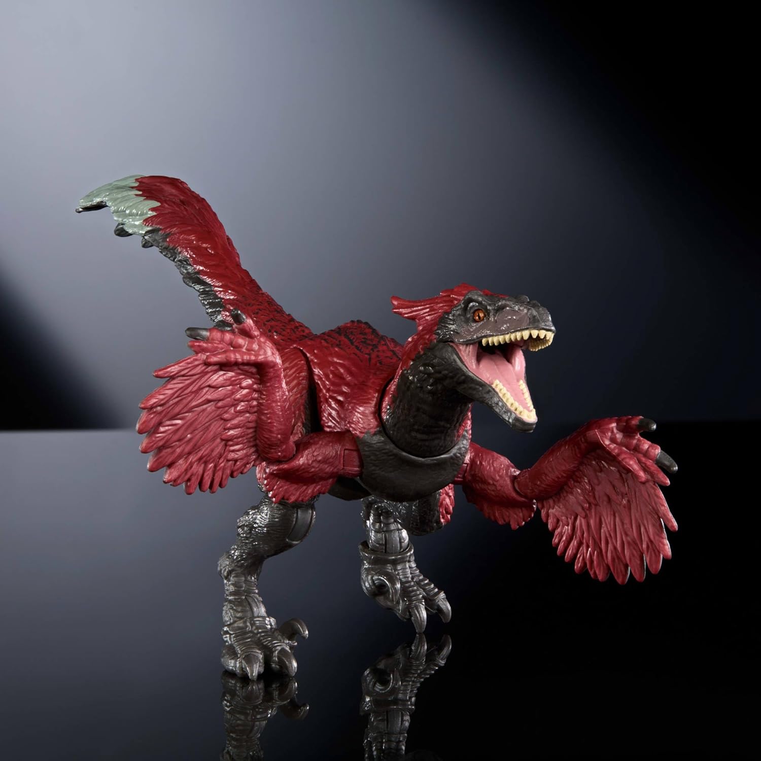 Jurassic World Hammond Collection Pyroraptor Dinosaur Figure - Highly Detailed Collectible Toy for Kids & Adults - Perfect for Display, Gifts & Jurassic Park Fans