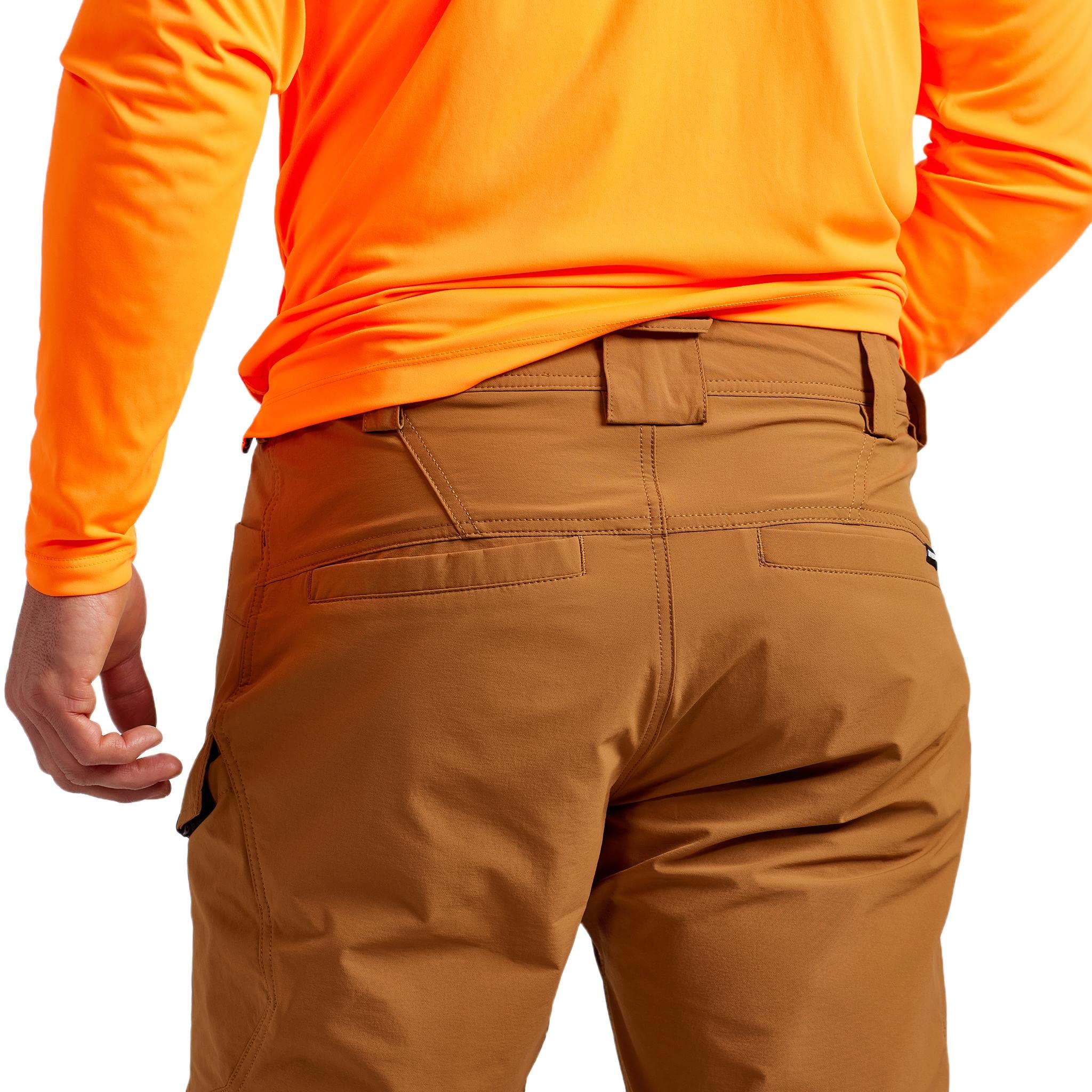 TRUEWERK Men’s Work Pants - T1 WerkPants Relaxed Fit, Lightweight, Moisture Wicking, Tactical Cargo Pants with 4-Way Stretch for Construction, Landscaping & Outdoor Work | Durable & Comfortable Workwear
