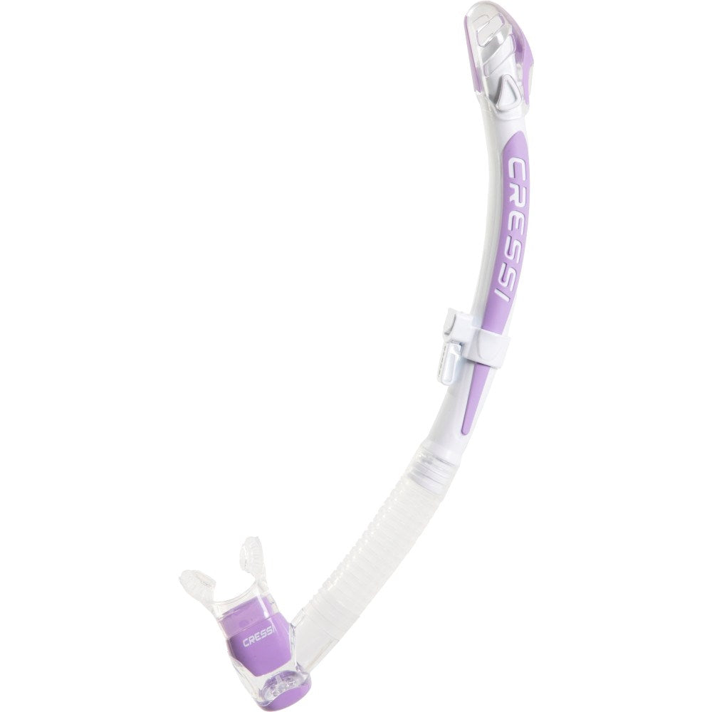 Cressi Corfu Snorkel Set - Comfortable Dry Top Snorkel for Men & Women - Perfect for Swimming, Snorkeling & Beach Vacations