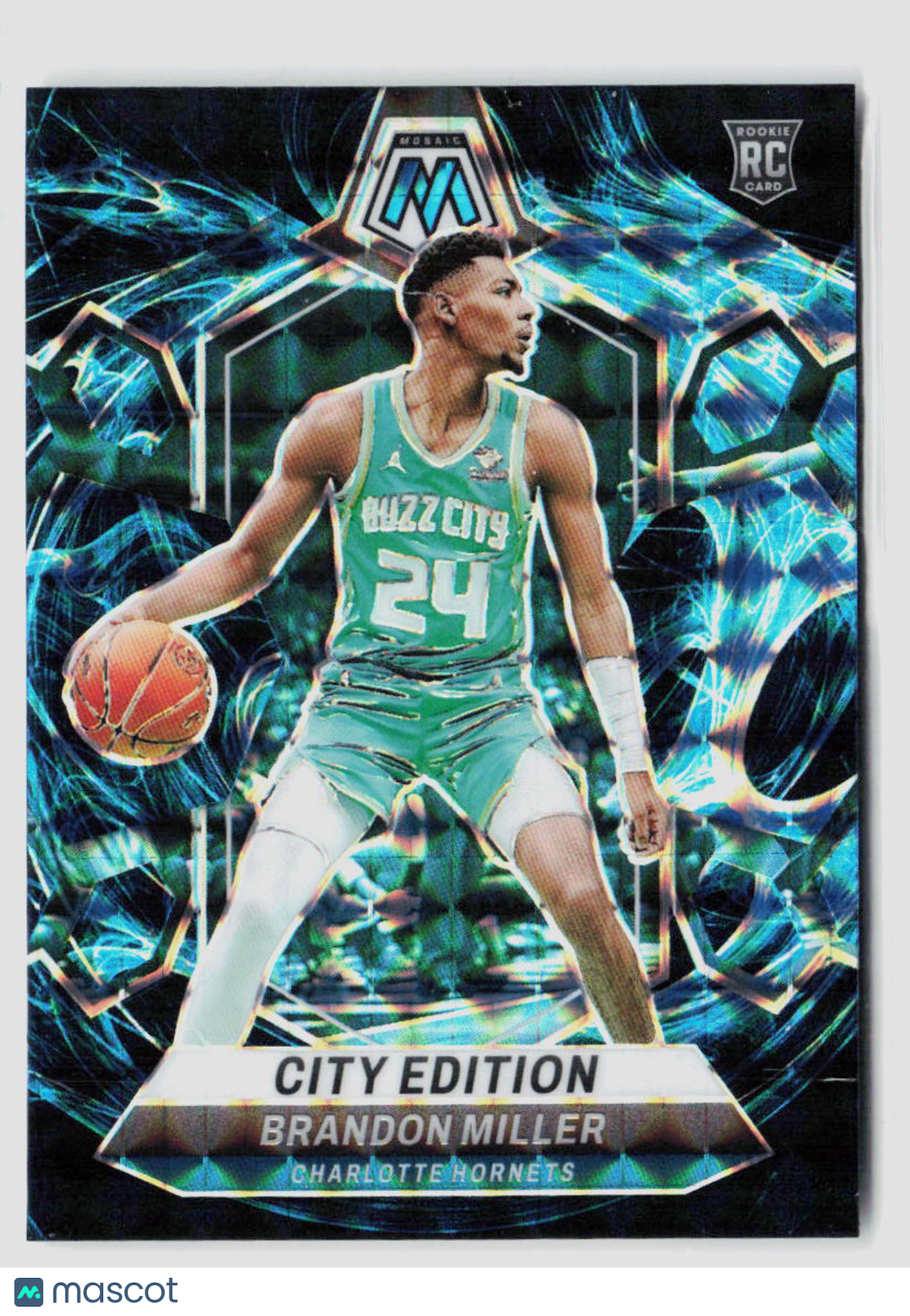 2023 Panini Mosaic Brandon Miller Genesis Rookie Card #277 - NBA Basketball Trading Card for Collectors & Fans - Perfect for Sports Memorabilia Collections and Investment