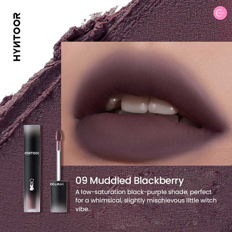 HYNTOOR Reversible Macaron Lip Mud - Long Lasting Matte & Glossy Lipstick, Vegan & Cruelty Free - Perfect for Day & Night Makeup Looks, Parties, and Special Occasions