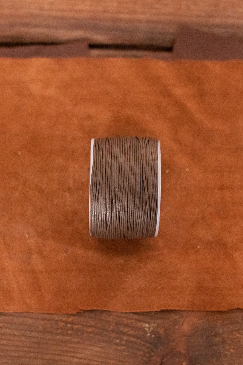 Premium Saddler Yarn (0.7mm-0.9mm) 100m Dark Brown Leather Craft Thread for Leatherworking, Shoe Repair & DIY Projects - Strong Waxed Cord for Hand Stitching & Upholstery