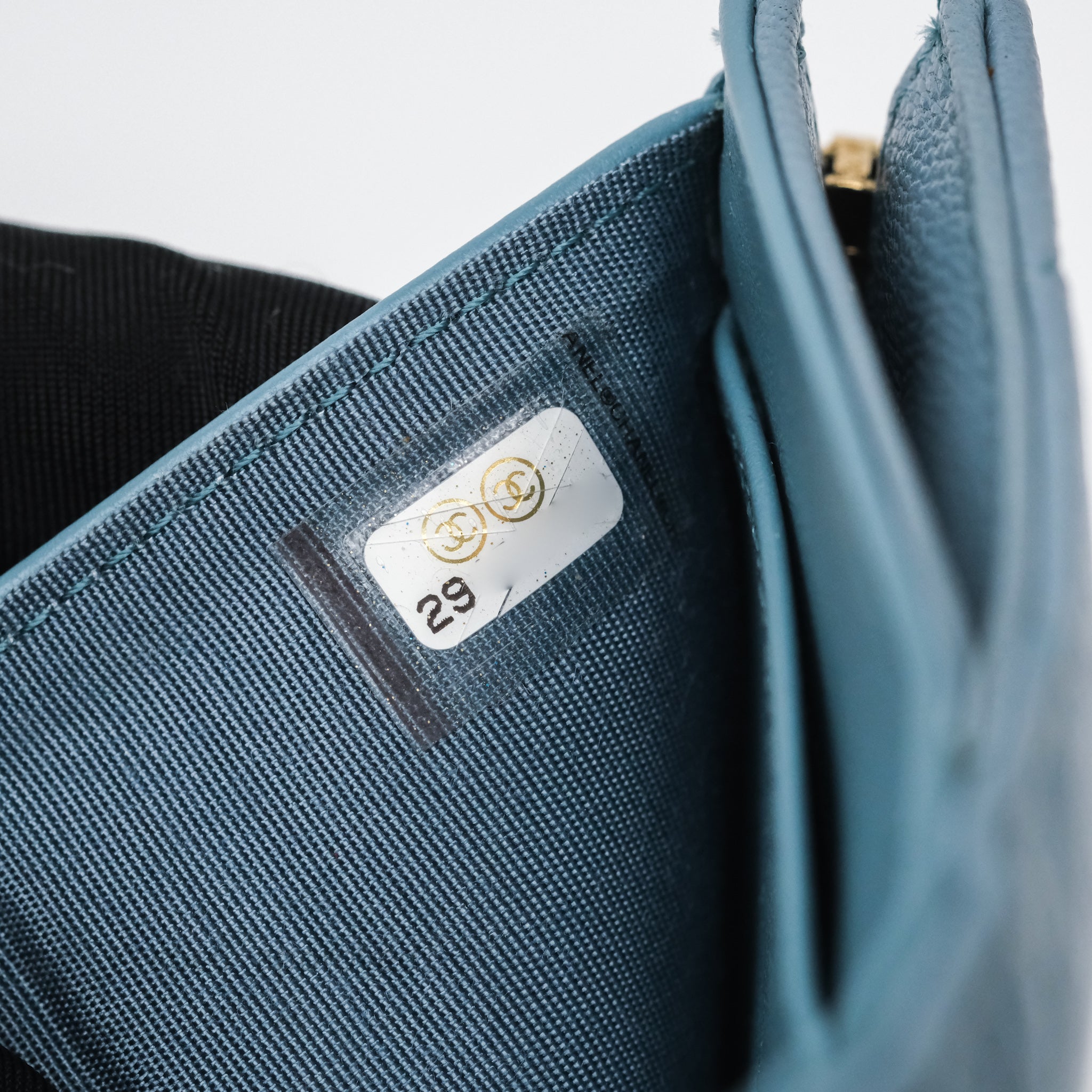 Chanel 19 Short Flap Wallet in Cloud Blue Lambskin Leather - Luxury Designer Crossbody Bag for Women | Perfect for Everyday Use & Special Occasions