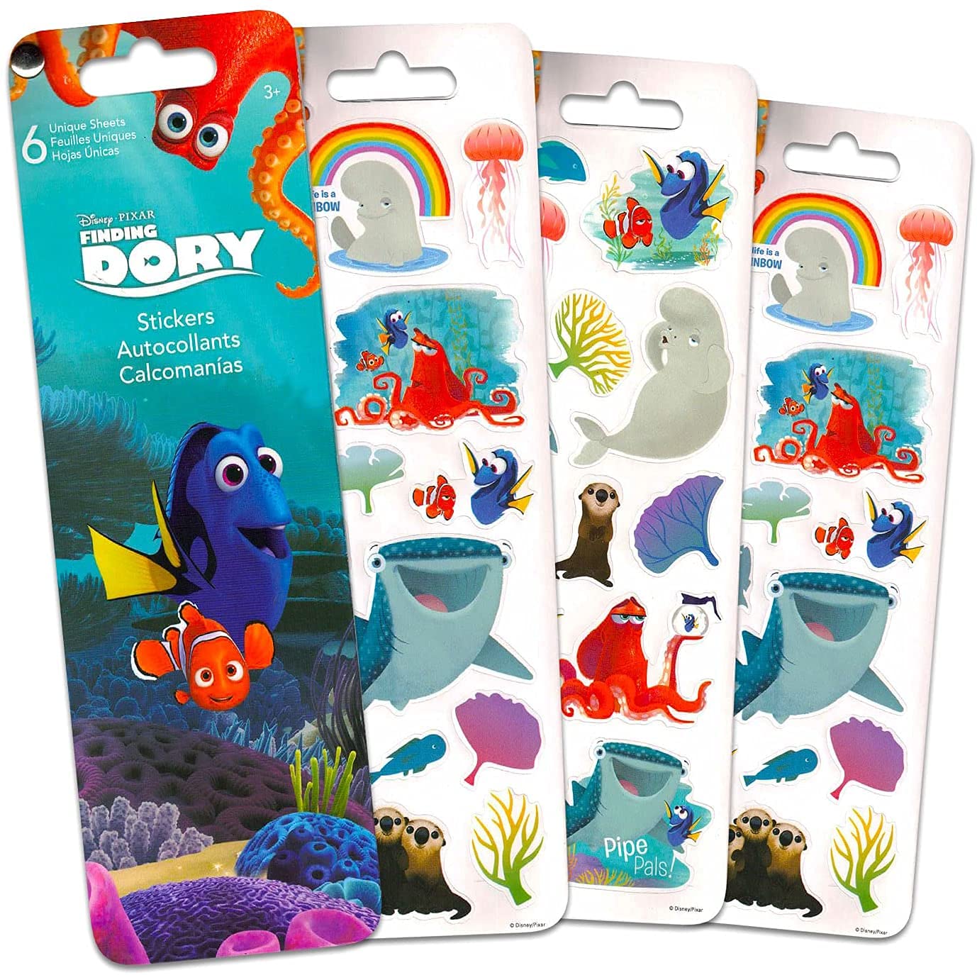 ABC 123 Learning Set for Toddlers - 4 Piece Educational Toy Bundle with Baby Shark Learning Board, Paw Print Stampers & Stickers | Preschool Learning Activities, Alphabet Numbers Recognition, Gift for Boys & Girls Ages 3-5 | Perfect for Homeschooling, Classroom & Birthday Gifts