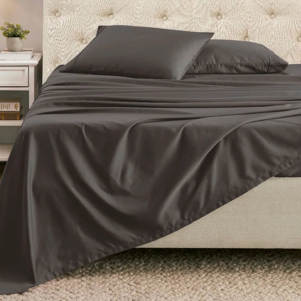 Premium 1500 Thread Count Cotton Blend Deep Pocket Sheet Set - Ultra Soft & Breathable for King/Queen/Full Size Beds - Perfect for Luxury Bedrooms, Hotels & Guest Rooms