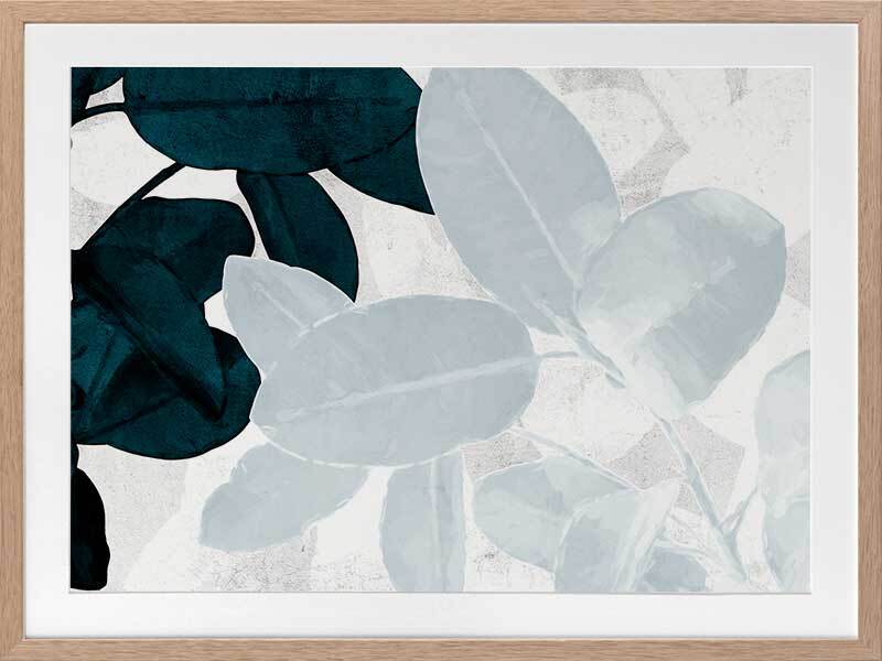 Exhale I Framed Art Print - Modern Wall Decor for Living Room, Bedroom & Office - Perfect for Home Decor & Gifts