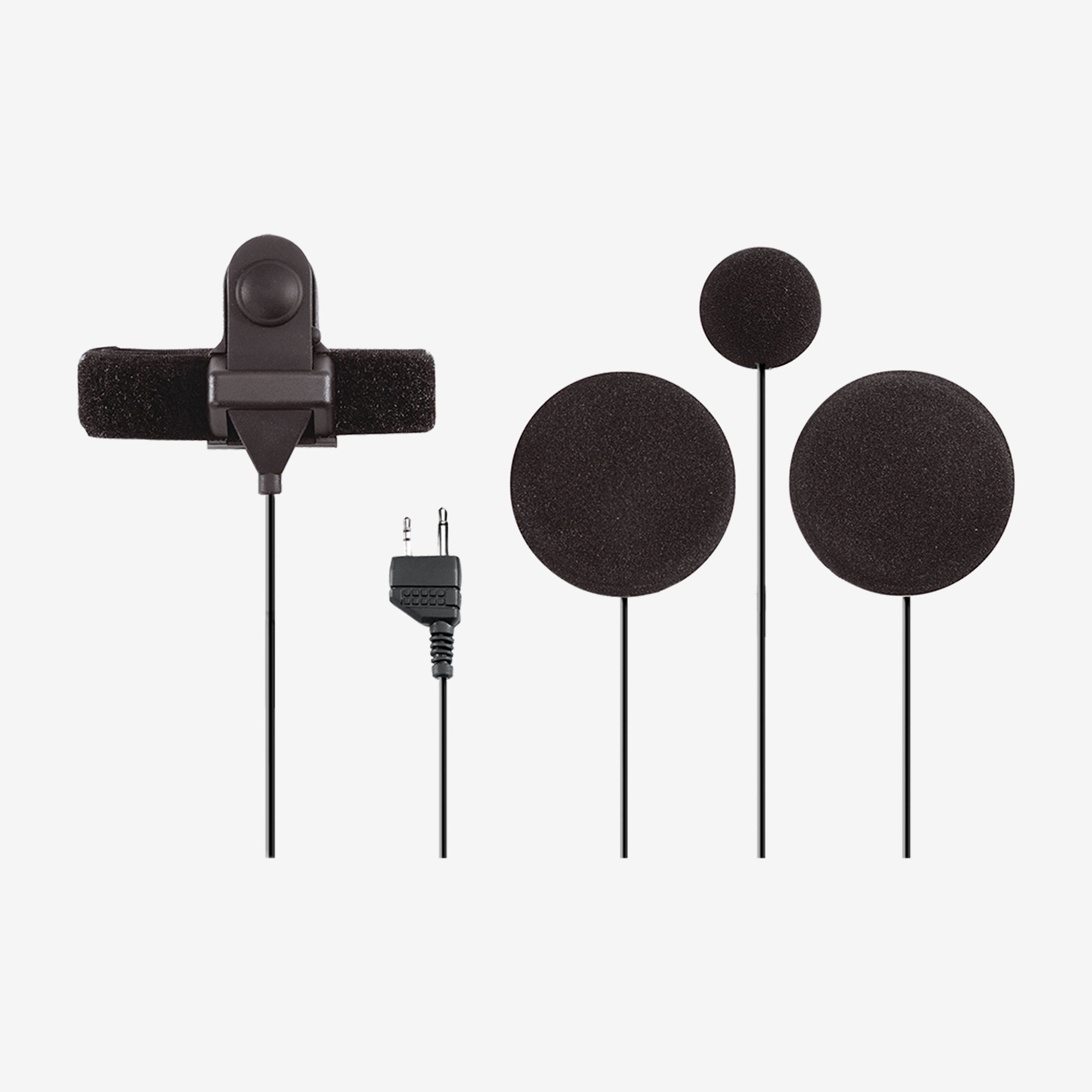LXT GXT X Talker® Closed Face Helmet Headset Kit AVPH2 - Noise Cancelling Communication Headset for Motorcycle, Construction & Industrial Safety Work