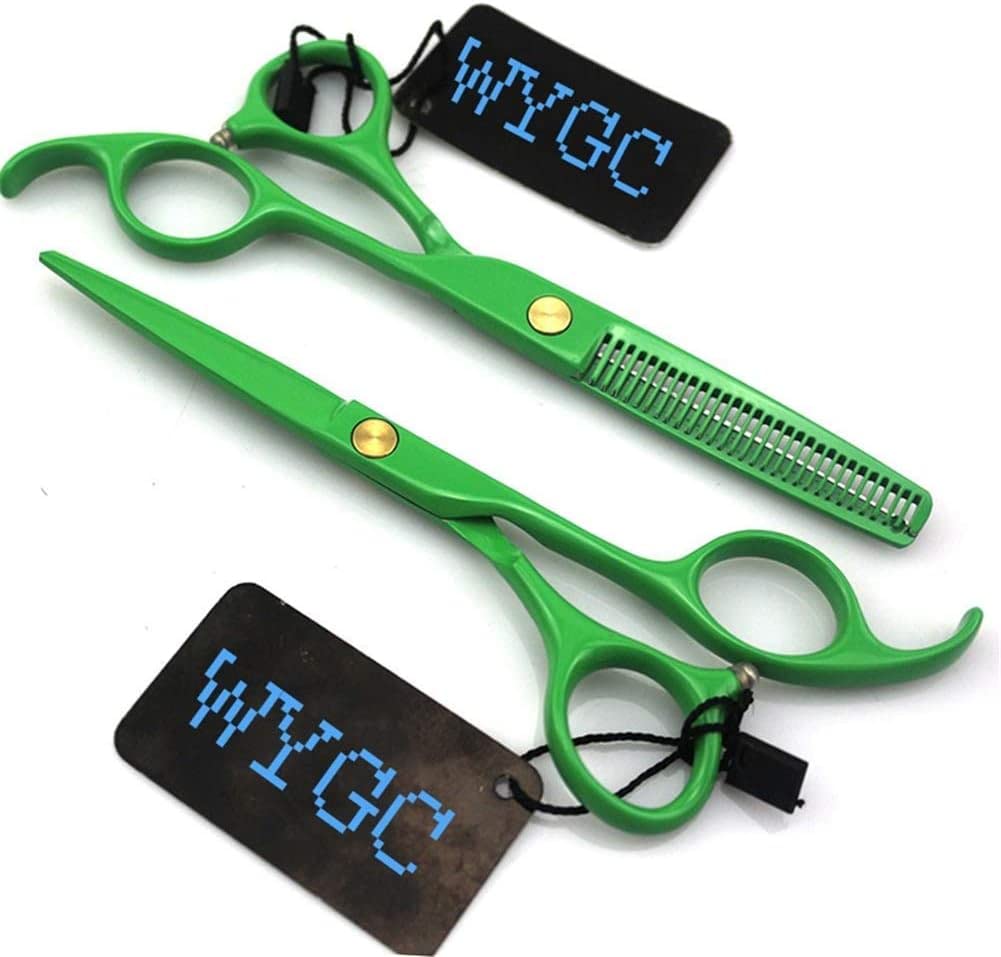 Professional 6.0 Inch Hair Cutting Scissors Set - Sharp Barber Shears for Precision Hairdressing & Thinning | Salon & Home Use Styling Tools