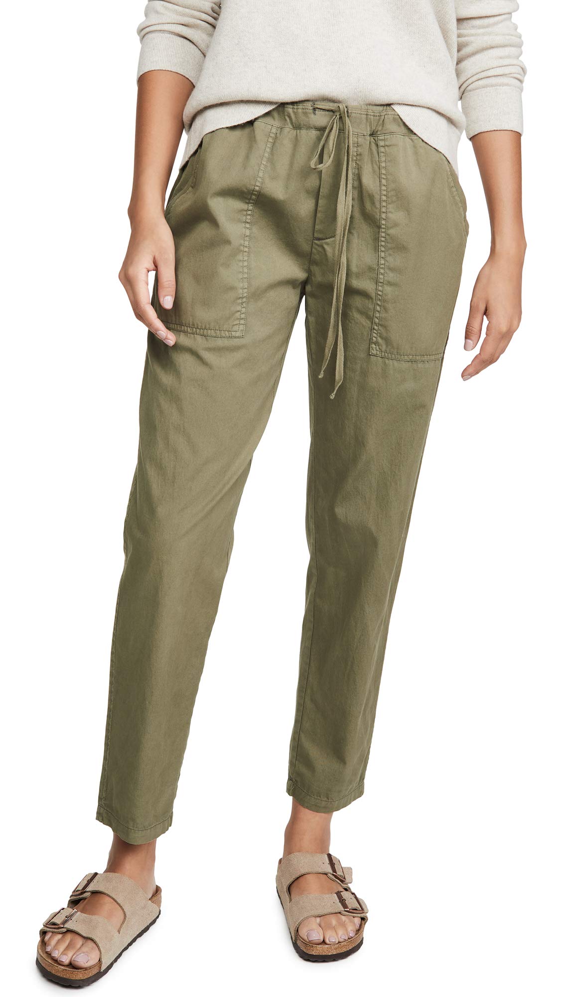 Velvet by Graham & Spencer Women's Misty Cotton Twill Pants - Comfortable High-Waisted Trousers for Work, Travel & Casual Wear | Soft Stretch Fabric for All-Day Comfort