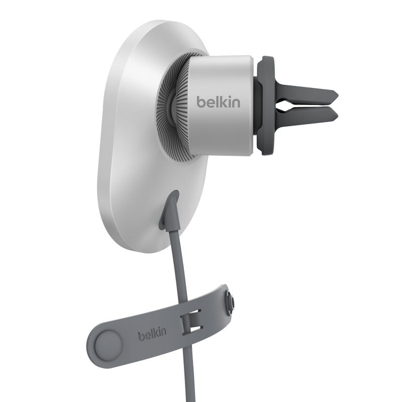 Belkin Qi2 15W Wireless Car Charger Adapter - Fast Charging for iPhone 15, Samsung Galaxy S23 - Perfect for Commuting & Road Trips