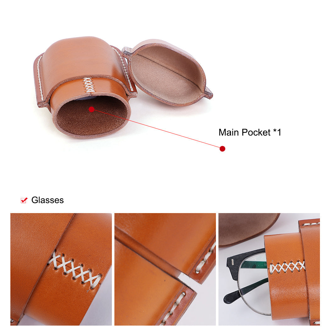 Handmade Unisex Glasses Case - Premium Eyewear Storage Box for Men & Women - Perfect for Sunglasses, Reading Glasses & Optical Frames - Home, Office & Travel Accessory