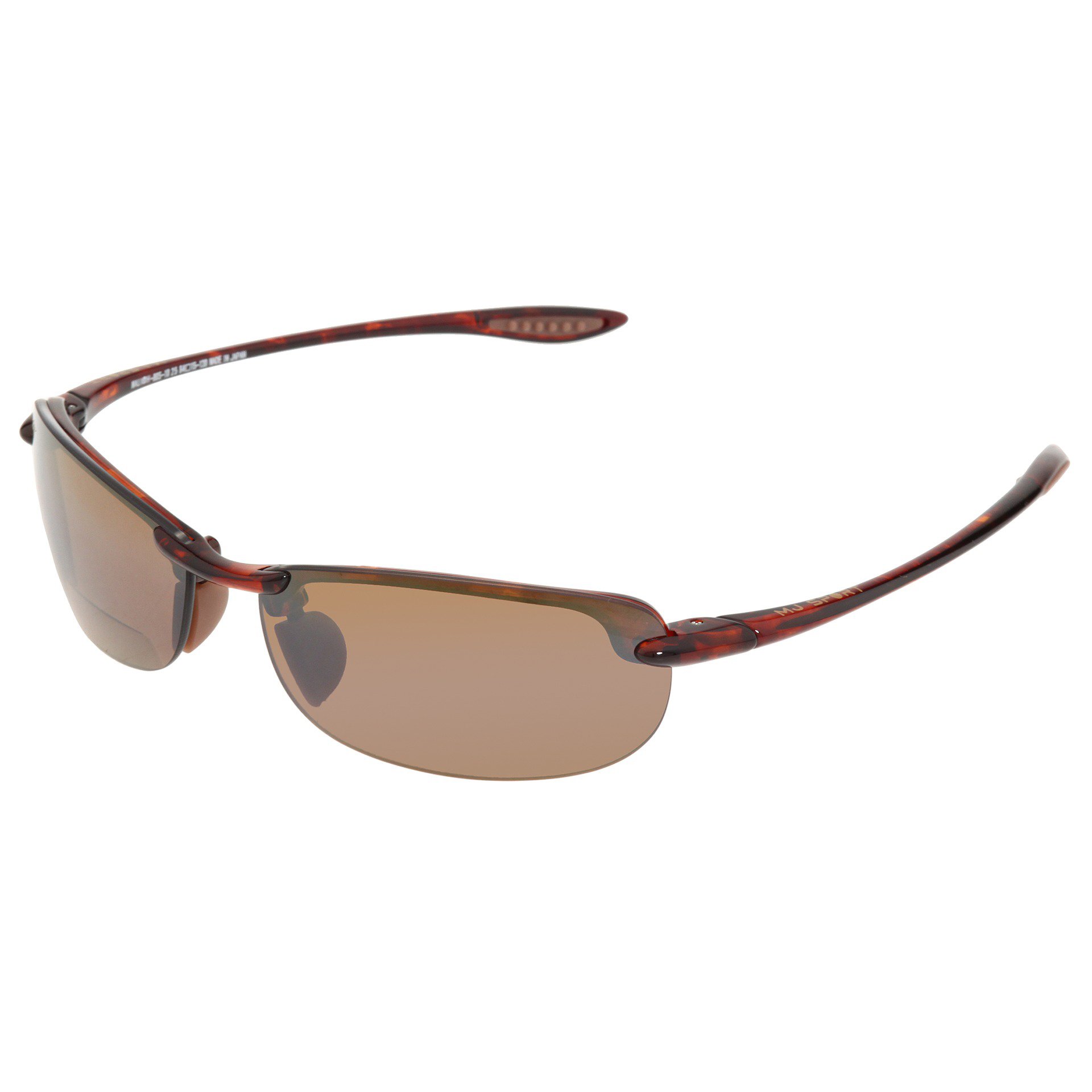 Maui Jim Makaha Polarized Rimless Reading Sunglasses for Men & Women – UV Protection, Lightweight & Stylish – Perfect for Driving, Reading & Outdoor Activities