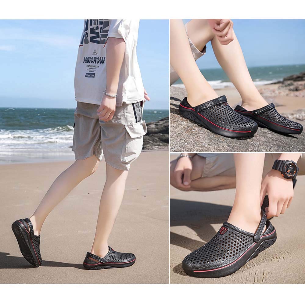**CERYTHRINA Men's & Women's Lightweight Breathable Water Shoes - Unisex Garden Clogs & Sandals for Pool, Beach, and Outdoor Activities**