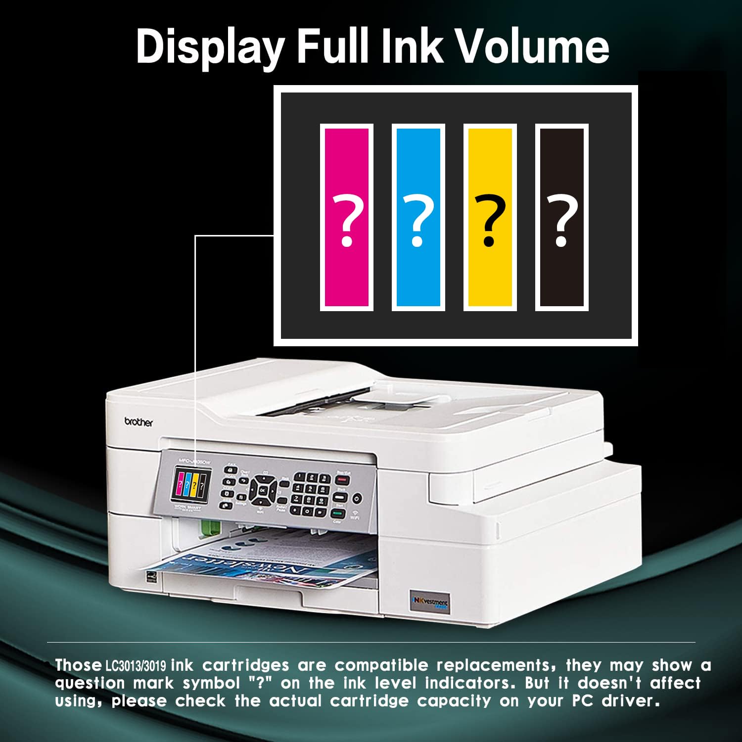 Kingjet LC3013 Ink Cartridges 8-Pack - Compatible for Brother Printers - Home & Office Use