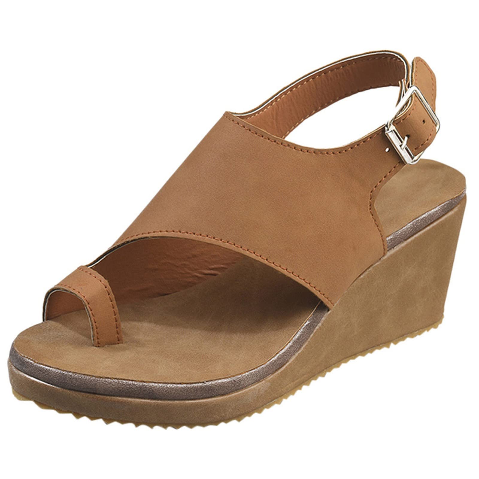 Comfortable Wide Width Black Sandals for Women - Fashionable Sexy Buckle Wedding Shoes | Perfect for Beach Weddings, Summer Outfits & Casual Wear