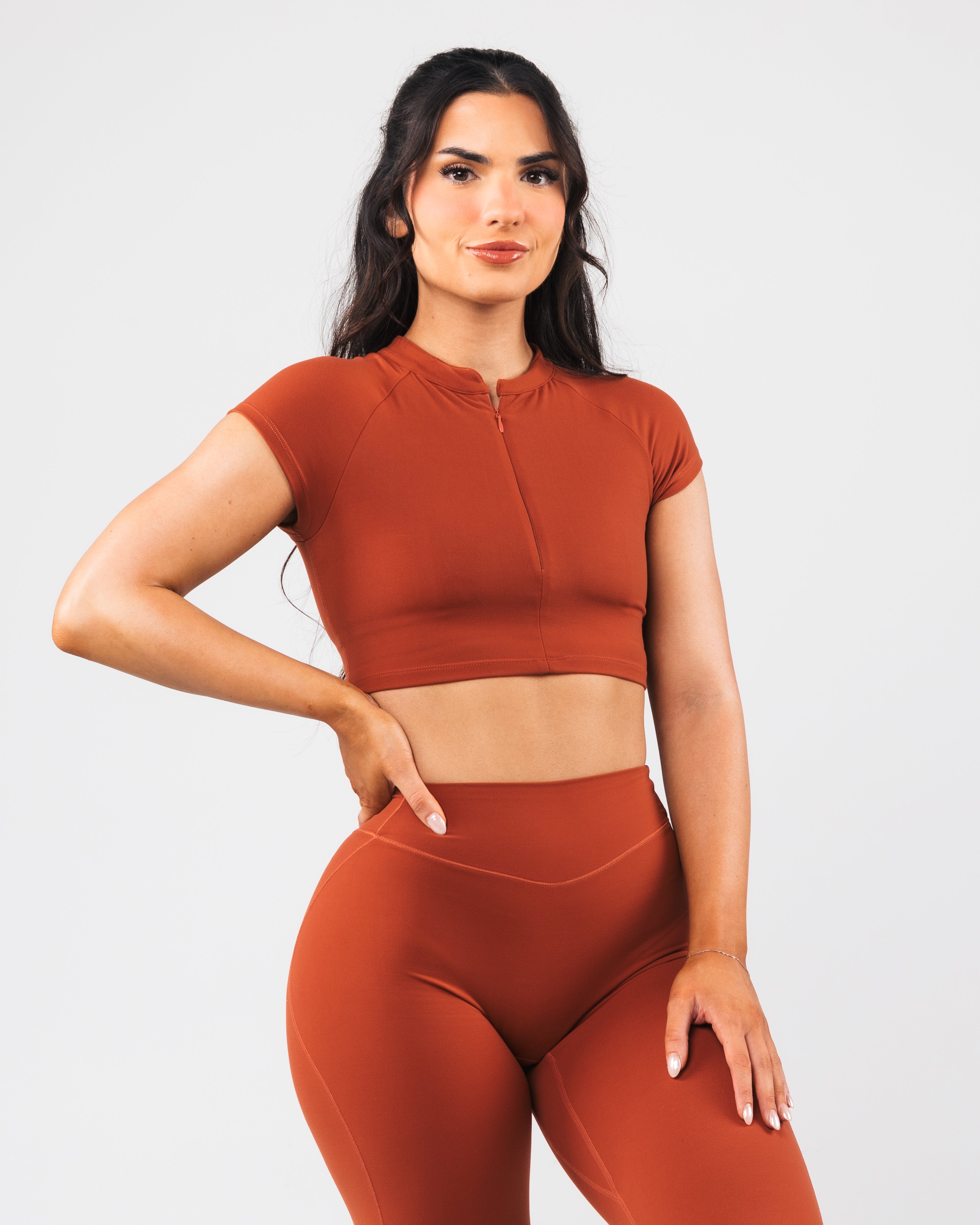 KDM Zip Front Sports Bra for Women - Comfortable & Supportive Workout Top for Running, Yoga & Gym
