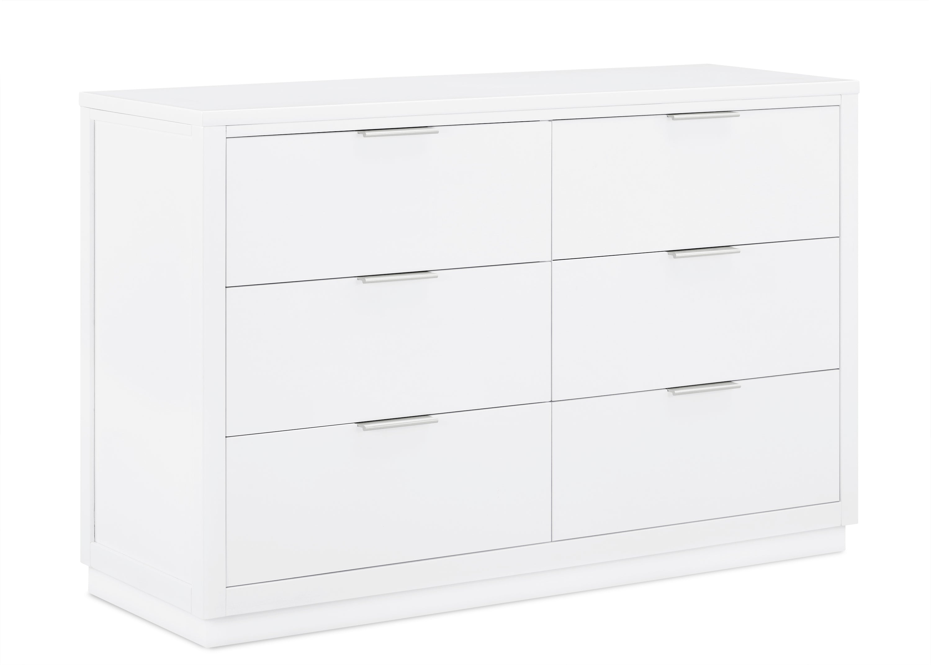 Forever 6 Drawer Dresser with Interlocking Drawers - Classic Collection | Sturdy Bedroom Storage Furniture for Clothes & Accessories | Perfect for Master Bedroom, Guest Room & Dorm Organization