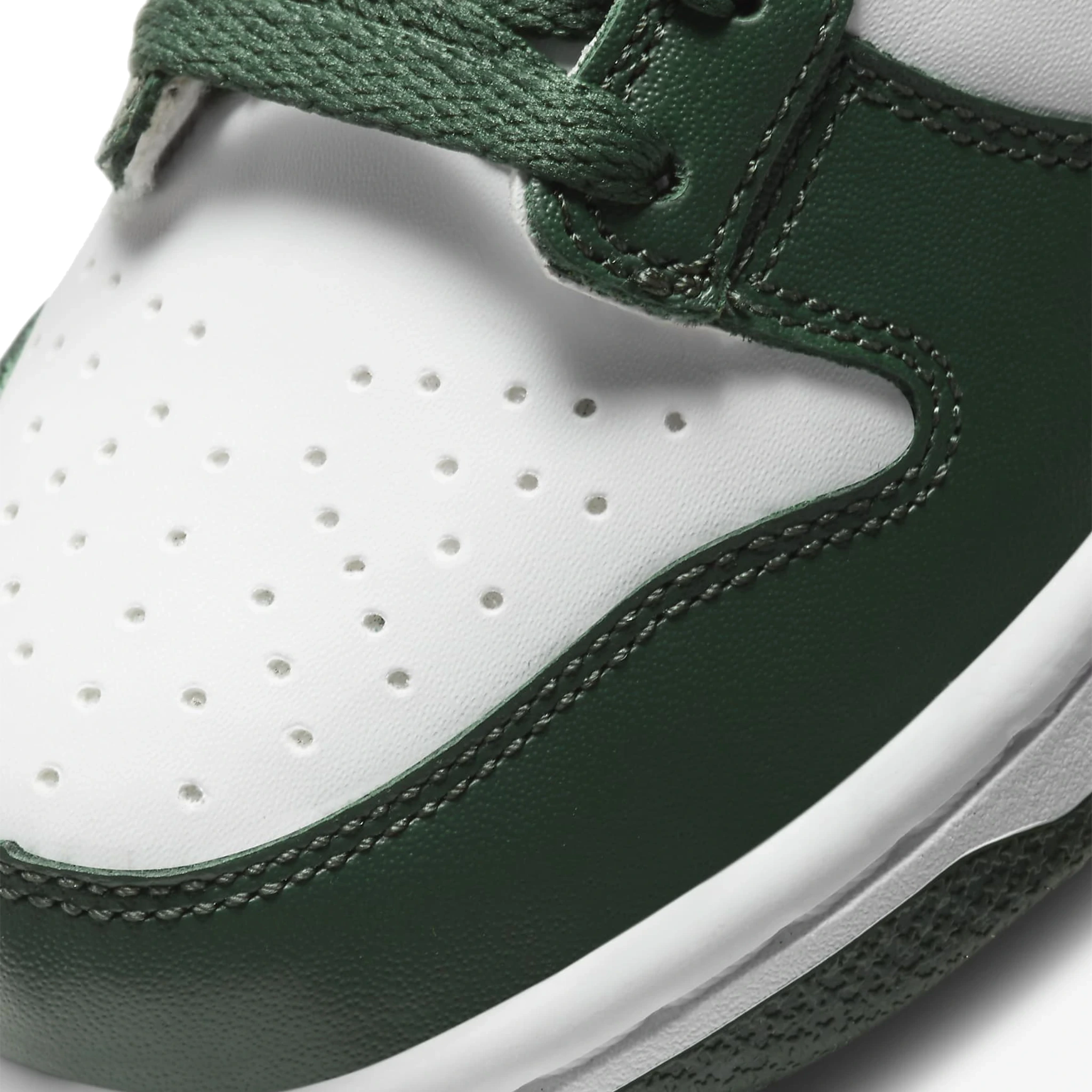 Nike Dunk Low Spartan Green Sneakers (2021) - GS Size - Comfortable Casual Shoes for Women & Girls - Perfect for School, Sports & Streetwear Fashion