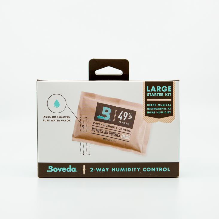 Boveda Humidity Control System Large Starter Kit - 62% RH 2-Way Humidity Packs for Cigars, Cannabis, and Herbs - Perfect for Humidors, Storage Containers, and Travel Cases