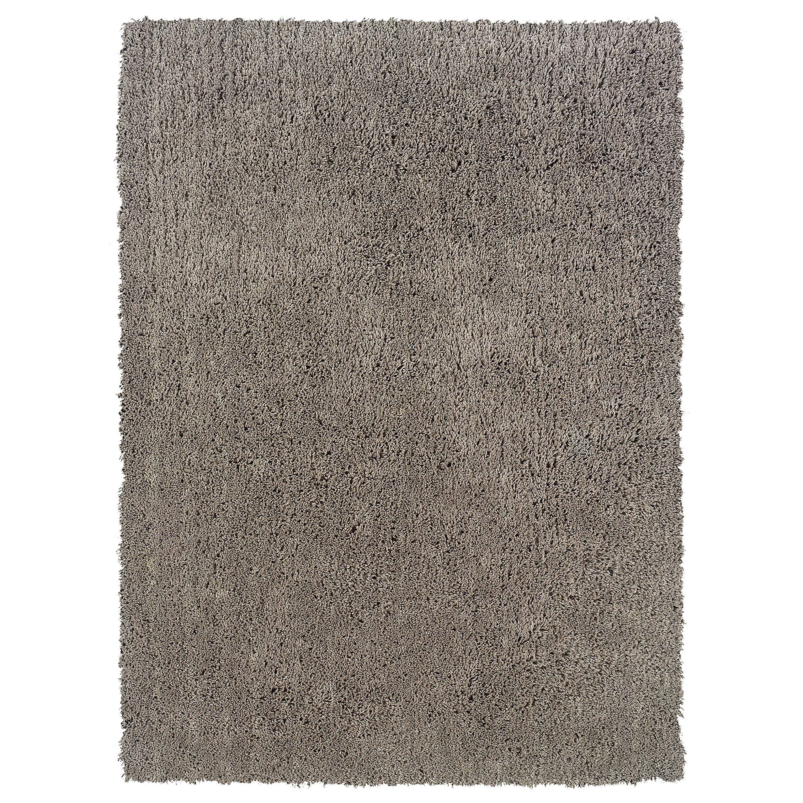 Linon Trio Benton Hand Tufted Polyester 8'x10' Area Rug in Gray - Soft Living Room Carpet for Home Decor, Bedroom & Office