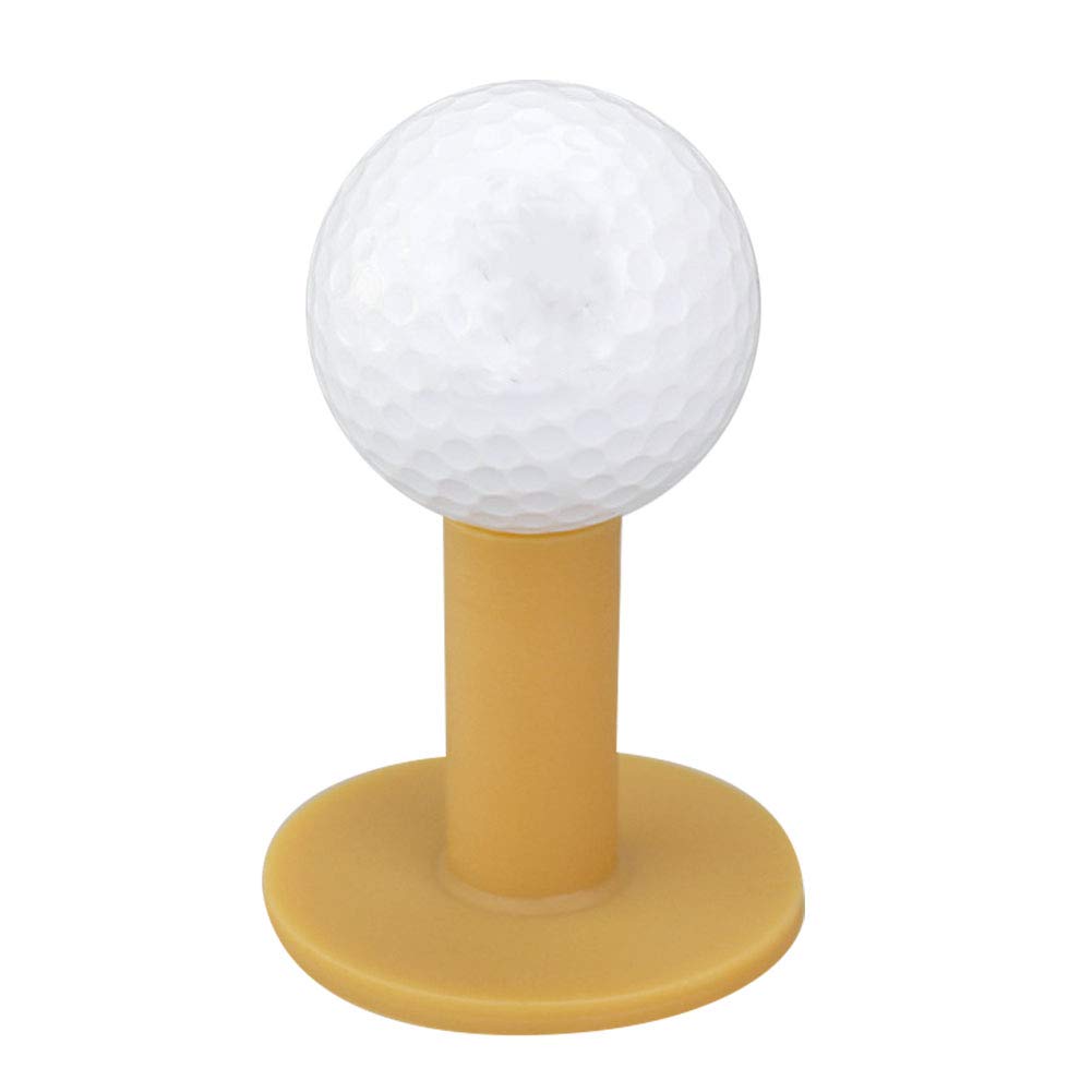 8-Pack Durable Rubber Golf Tees for Driving Range & Training - 35/42/54/60/65/70/75/80mm Height Options - Perfect for Beginners & Hard Ground Conditions - Ideal for Golf Practice, Driving Range Sessions & Backyard Training