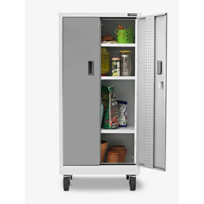 GLADIATOR PREMIER WHITE SERIES TALL GEARBOX - Heavy Duty Storage Solution for Garage, Workshop & Industrial Use
