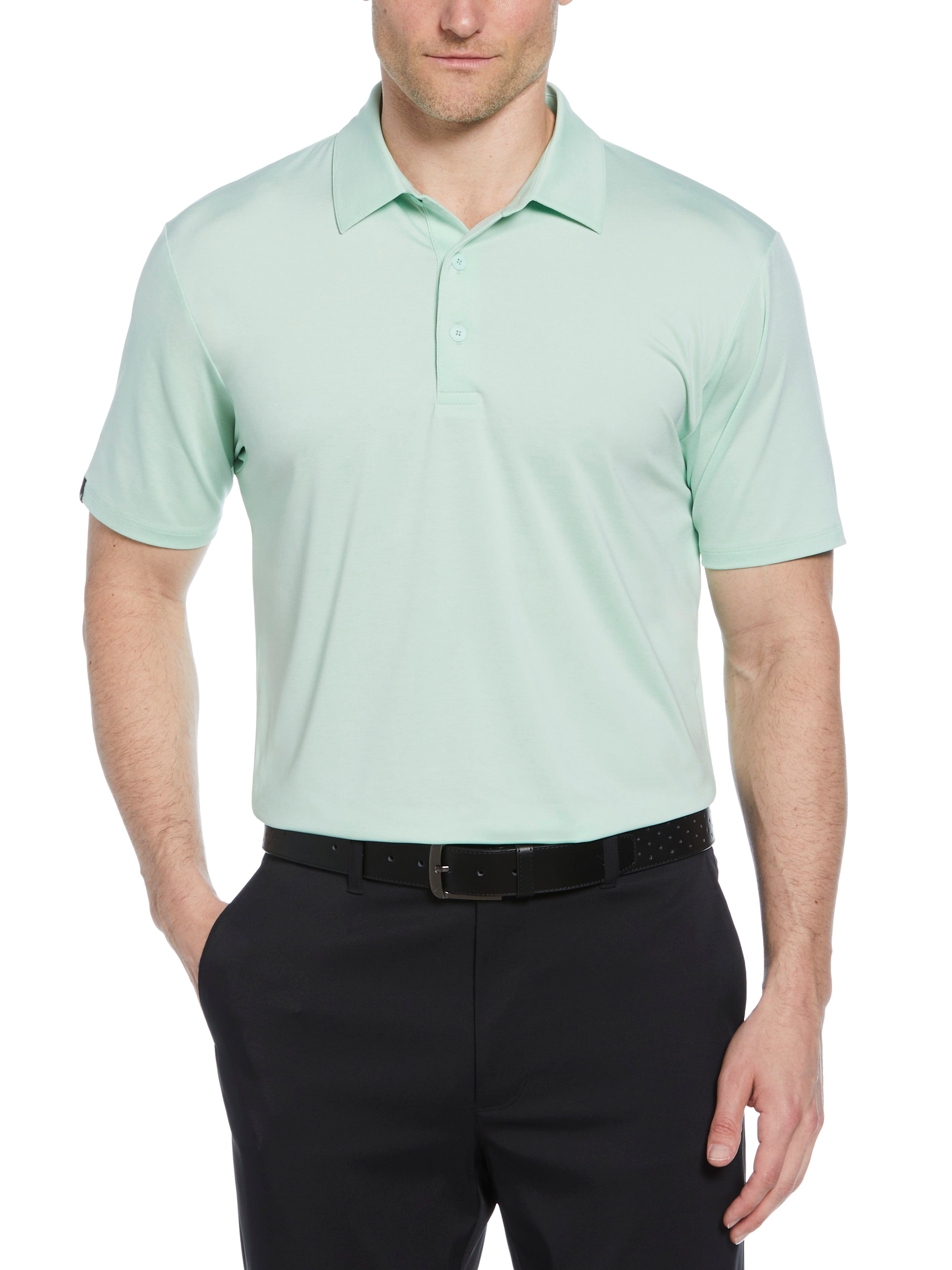 Premium Men's Heather Soft Touch Golf Polo Shirt - Breathable & Comfortable for Golf, Casual Wear & Outdoor Activities