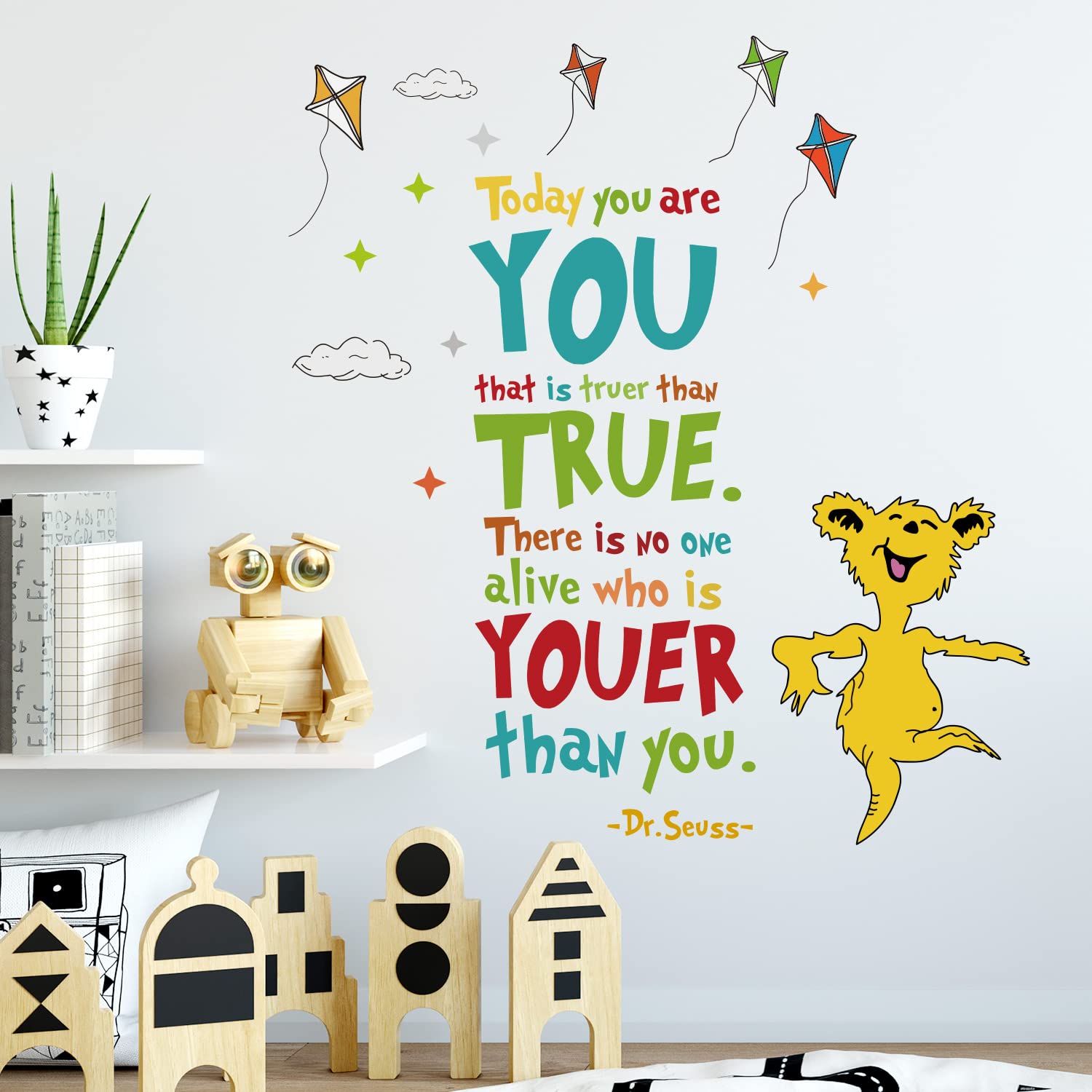 Inspirational Wall Decals for Kids & Teens - Motivational Quote Stickers, Removable Learning Decor for Bedroom, Nursery & Classroom - Peel & Stick Wall Art for Positive Education & Home Decor