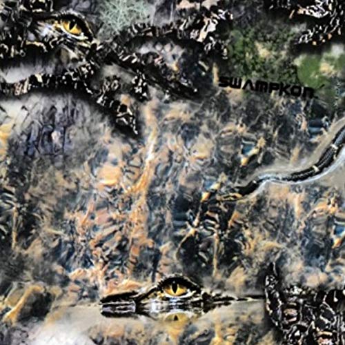 Premium Hydrographic Film Camo Swamp - Water Transfer Printing Film for DIY Projects - Hunting Gear, Gun Camouflage, Automotive Wrapping, and Outdoor Equipment Customization