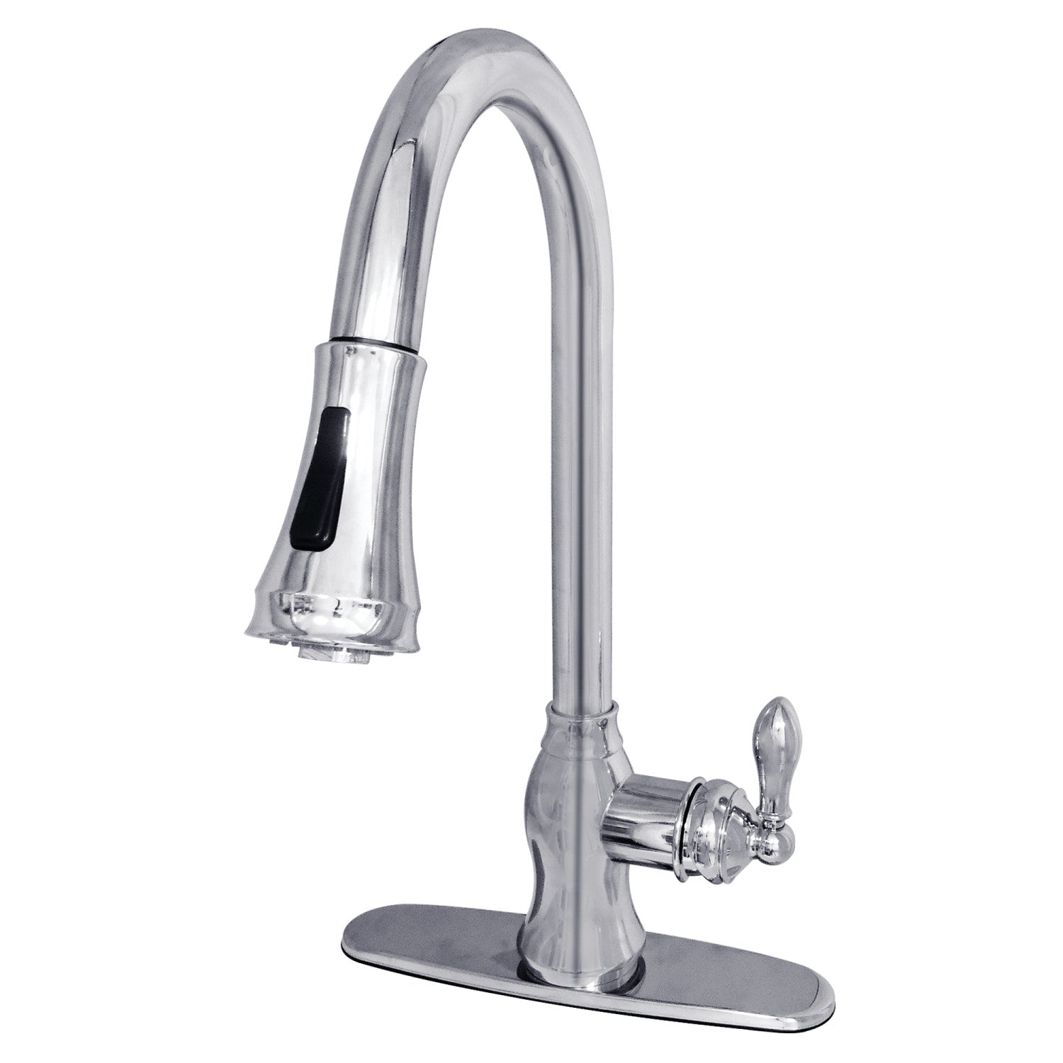 American Classic GSY7771ACL Single Handle Pull Down Kitchen Faucet in Polished Chrome - Perfect for Modern Kitchens, Dishwashing & Food Prep