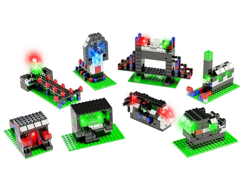 Story Blox Classroom Set - The Island & The City Building Blocks for Kids | STEM Educational Toys | Creative Play for Classrooms & Homeschooling