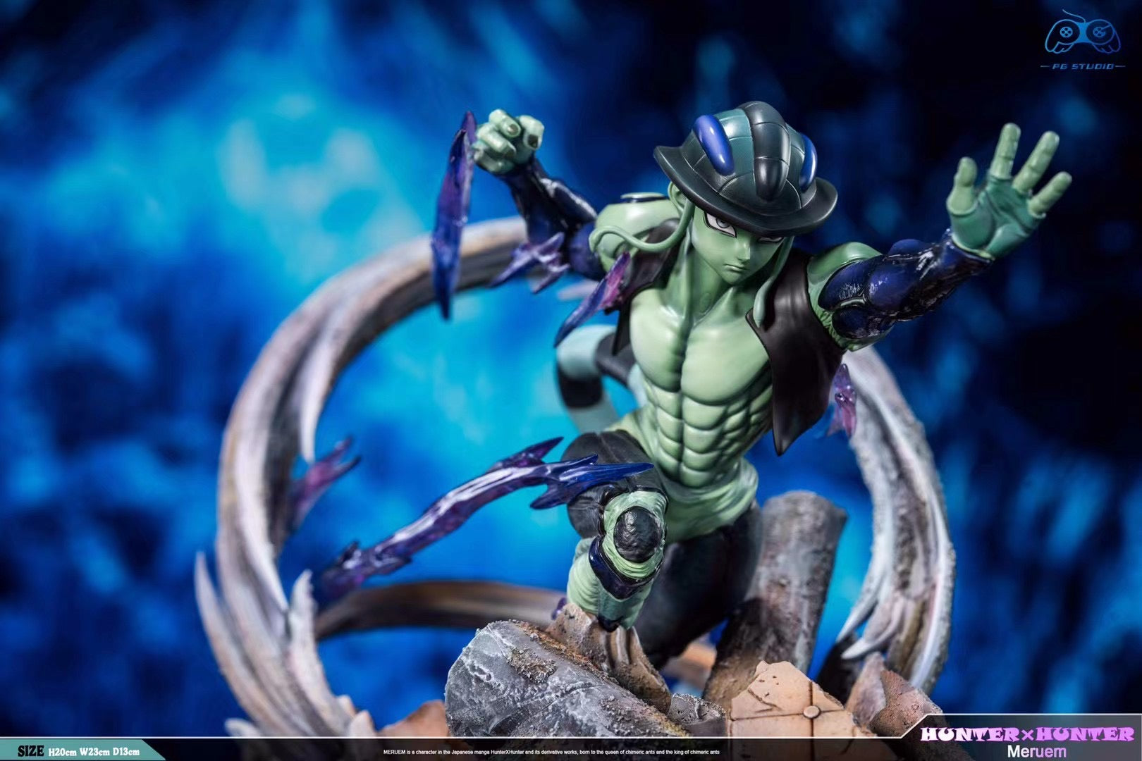 PG Studio Meruem Anime Figure - Hunter x Hunter Collectible for Fans | Perfect for Display, Gifts, and Anime Collections