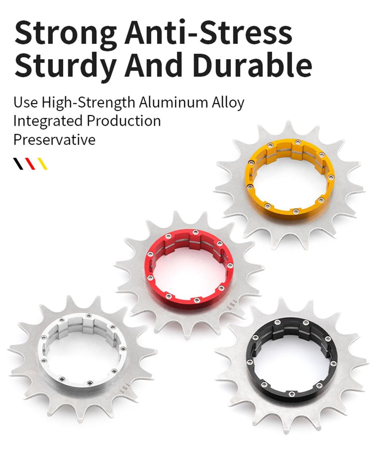 Single Speed Bike Conversion Kit - 12T to 22T Bicycle Cassette & Spacers Set for Urban Commuting & Fixie Bikes - Perfect for DIY Bike Projects & Gear Simplification