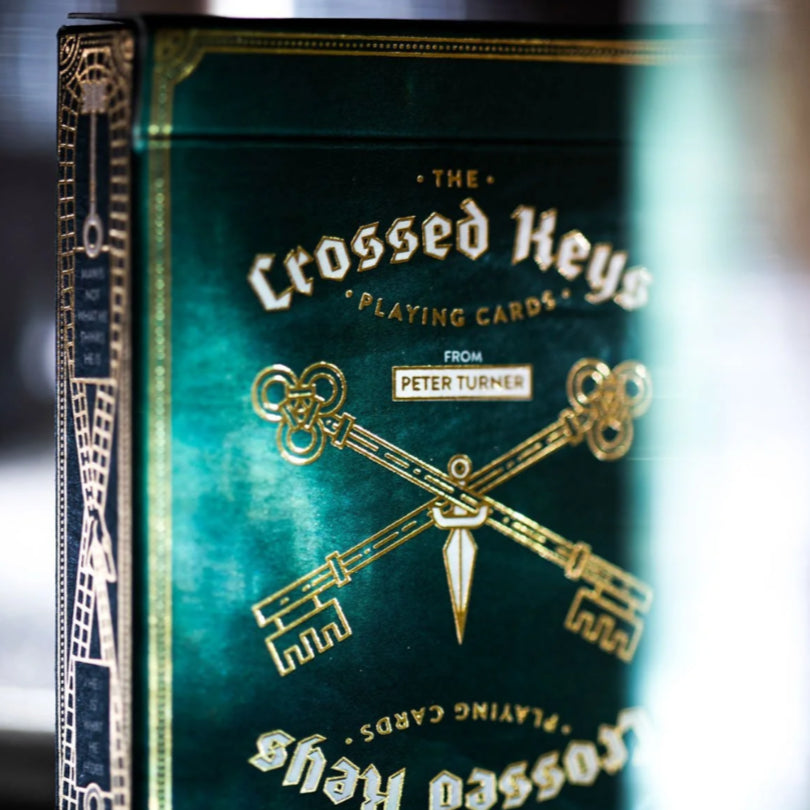 Crossed Keys Playing Cards 2nd Edition - Premium Deck for Poker, Magic Tricks & Card Games | Perfect for Game Nights & Collectors