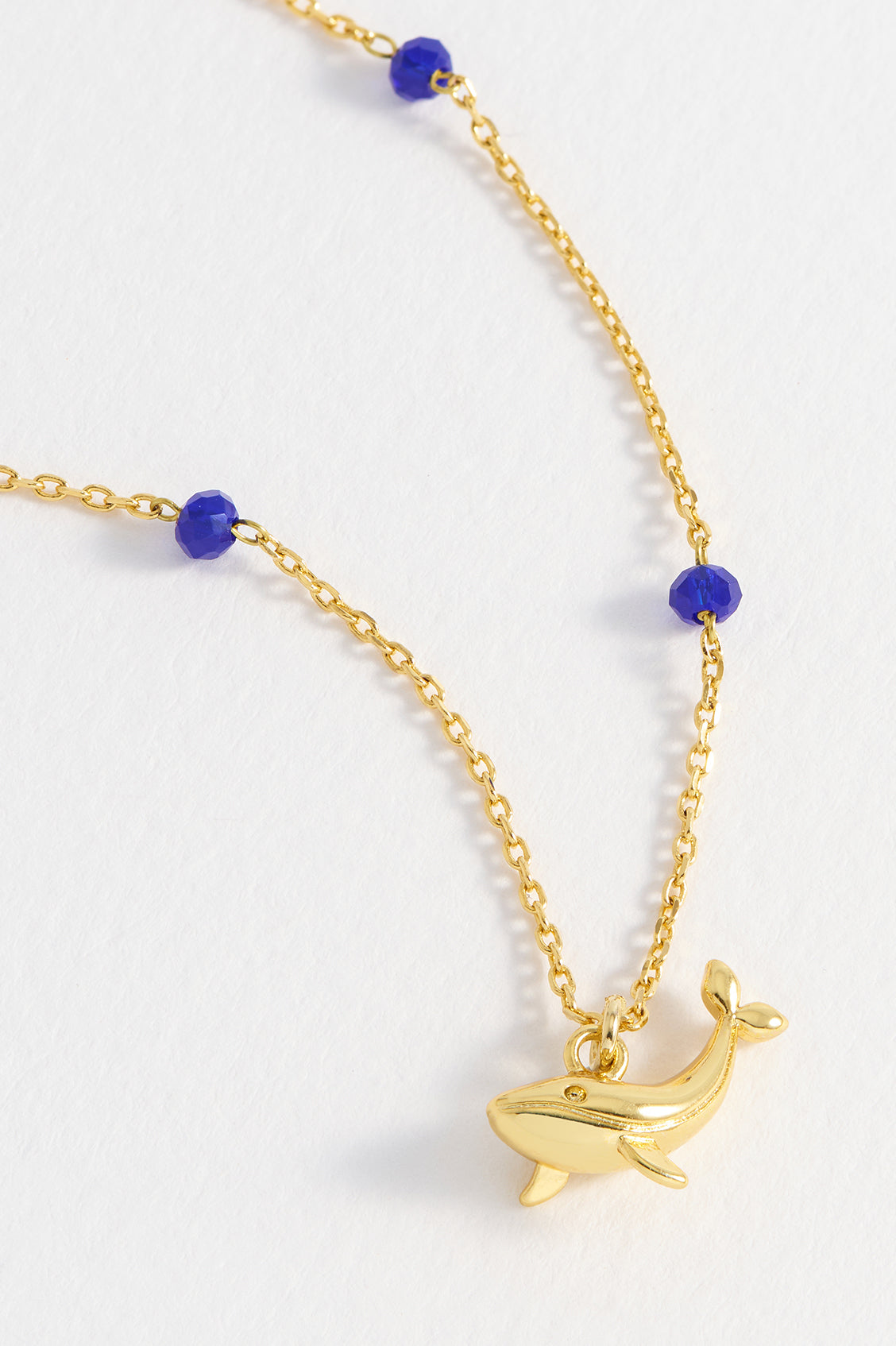 Blue Whale Pendant Necklace for Women - Sterling Silver Ocean Animal Jewelry Gift for Her - Perfect for Beach Vacations & Marine Life Lovers
