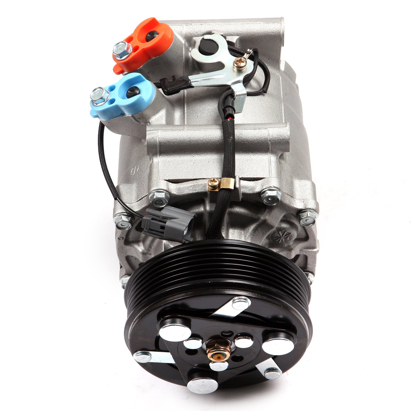 OEM A/C Compressor & Clutch for 2001 Honda Civic 4-Door Sedan 1.7L - Replacement Part 10541 - Perfect for AC System Repair & Summer Cooling